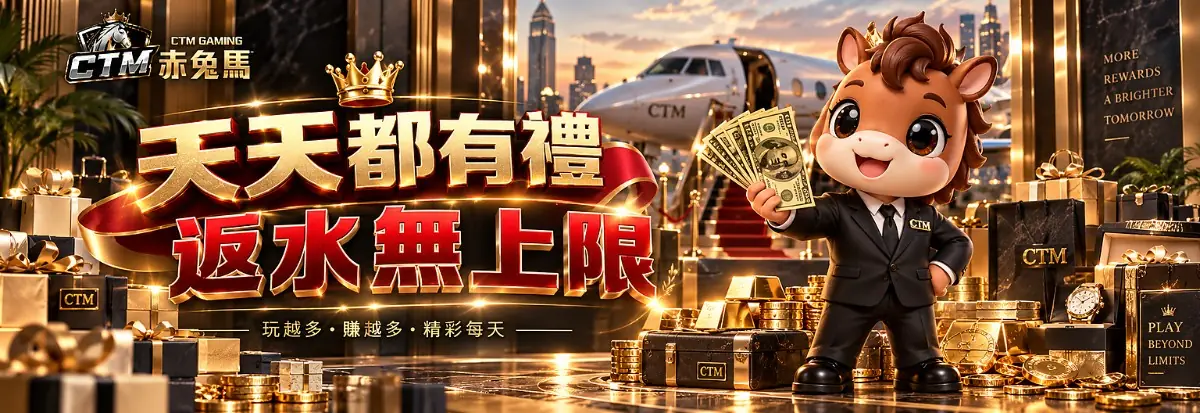 VIP 返水無上限活動橫幅